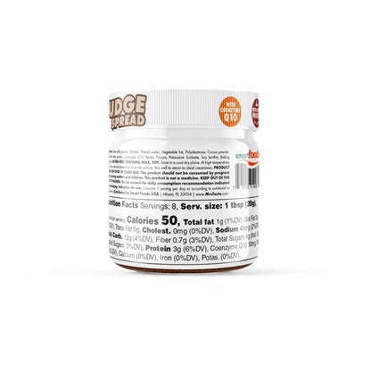 -COMING BACK SOON-Chocolate Fudge Spread| Sugar-Free, Gluten-Free-Protein & CoQ10 Boost