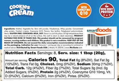 Cookies' n Cream Spread- Sugar-Free, Gluten-Free, Protein & CoQ10 Boost