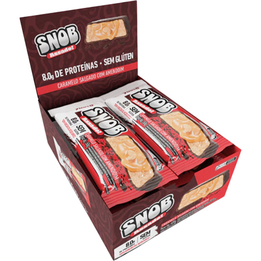Display(12 Units) – Salted Caramel with peanuts Cookie Bar